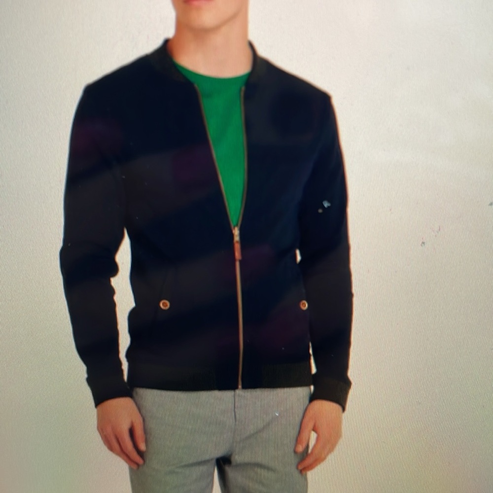 Ted Baker reversible 💯 cotton bomber small